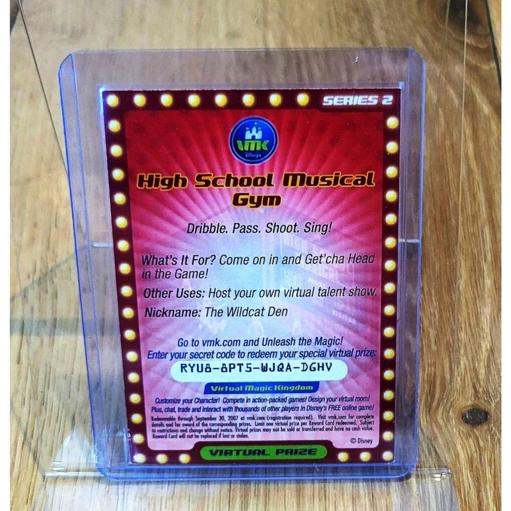 Rare Virtual Magic Kingdom VMK High School Musical Gym
